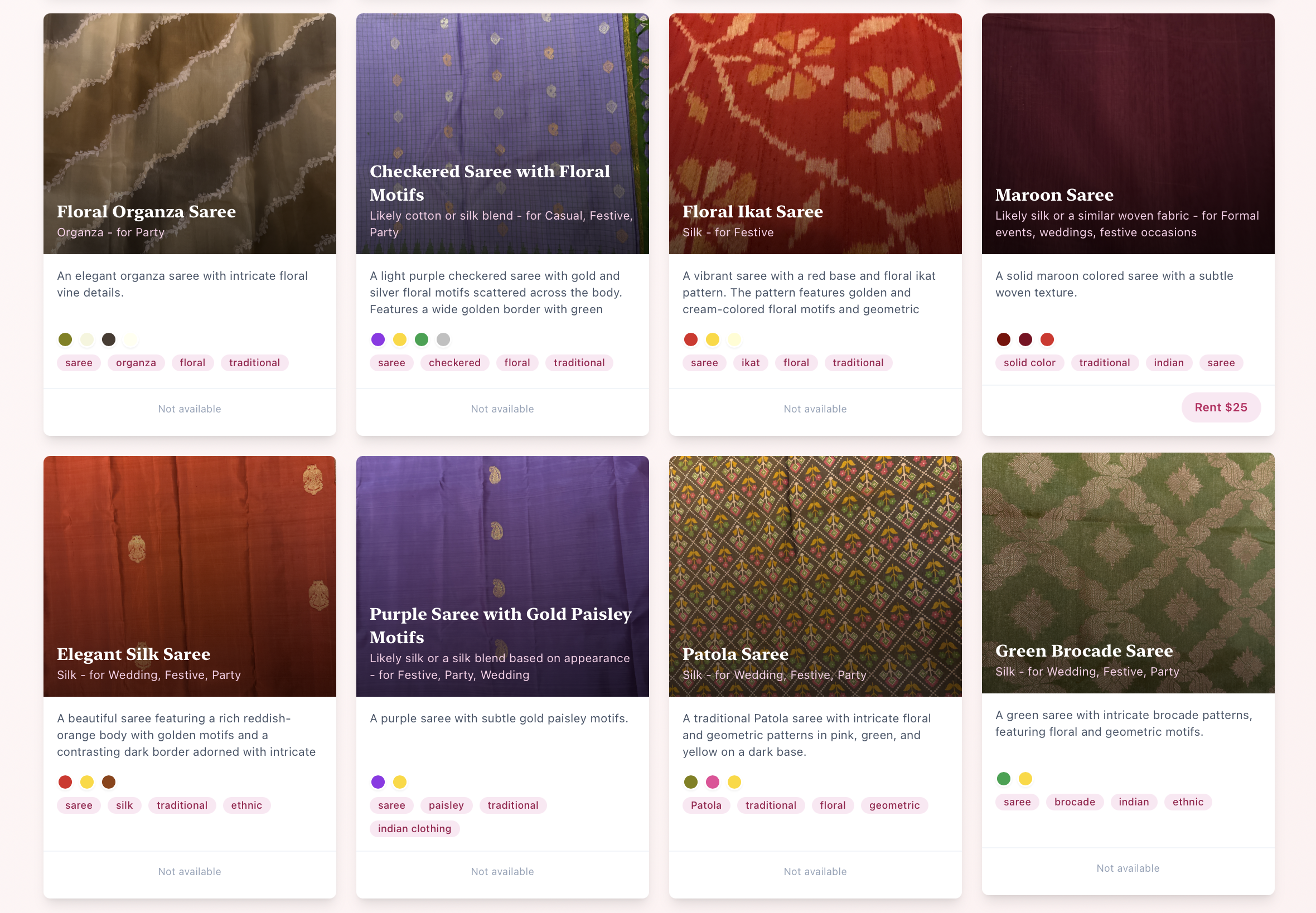 The Saree Warehouse community marketplace
