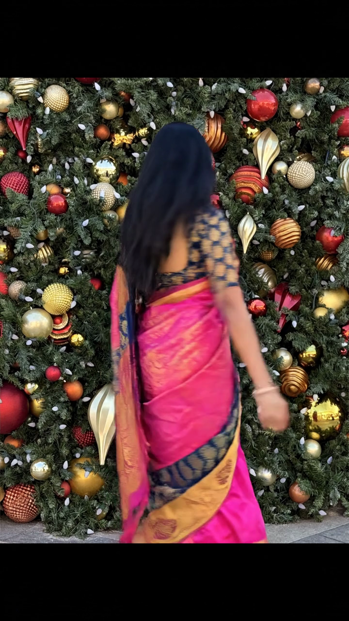 See it in Motion video showcase of saree draping
